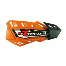 Kit de protège main Fermé Orange avec arceau plastique pour KTM SX/EXC  (14-24)