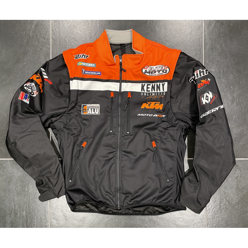 Veste Softshell Enduro Team Elite Moto 15 Black Veste Softshell Enduro Team Elite Moto 15 Black