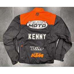 Veste Softshell Enduro Team Elite Moto 15 Black