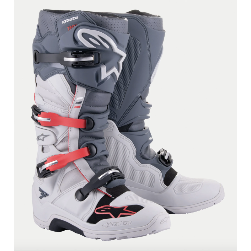 BOTTES ENDURO ALPINESTARS TECH 7 LIGHT GREY DARK GREY
