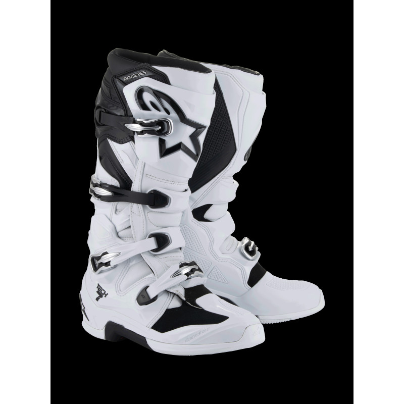 BOTTES ALPINESTARS TECH 7 WHITE BLACK