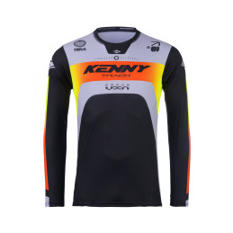 MAILLOT KENNY TRACK FOCUS GREY