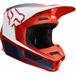 CASQUE FOX V1 NAVY/RED