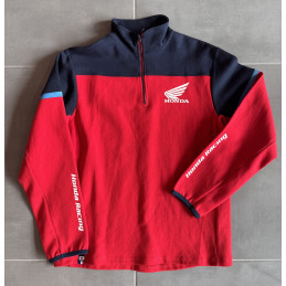 SWEAT DEMI-ZIP RACING HONDA