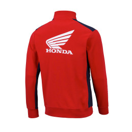 SWEAT ZIPPE CARDIGAN HONDA RACING RED - Main Image