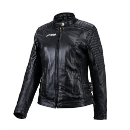 BLOUSON CUIR FEMME HONDA...