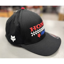 CASQUETTE FOX HONDA FLEXFIT BLACK