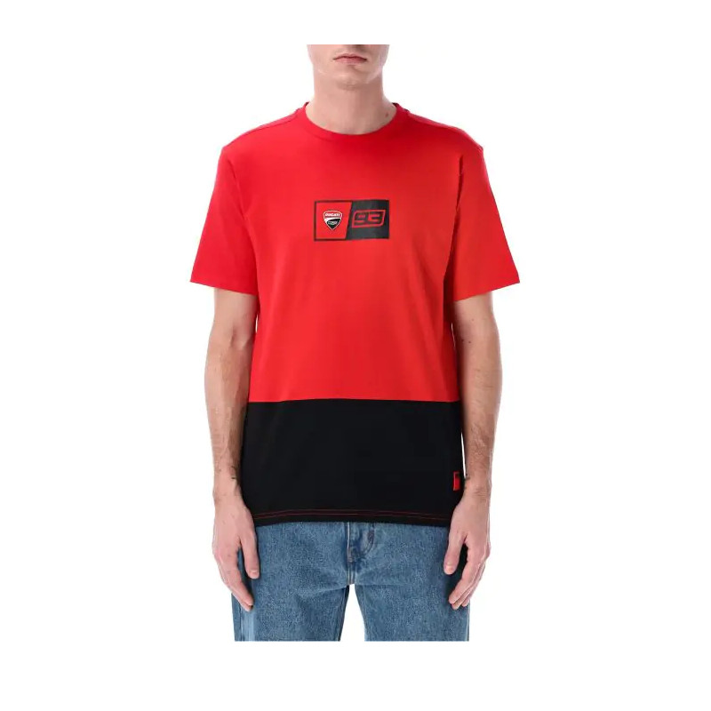 T-SHIRT DUCATI DUAL MARQUEZ 93 BOX LOGO T-SHIRT DUCATI DUAL MARQUEZ 93 BOX LOGO