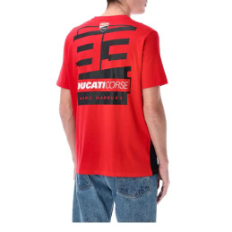 T-SHIRT DUCATI DUAL MARQUEZ 93 BOX LOGO