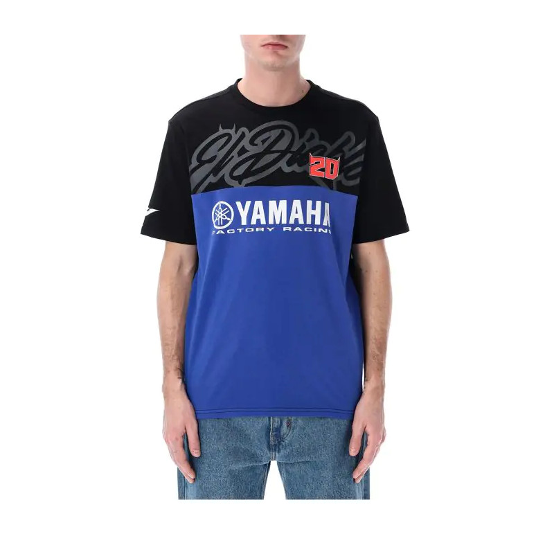 T-SHIRT HOMME YAMAHA DUAL FABIO QUARTARARO