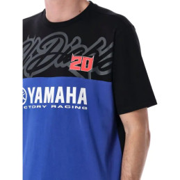 T-SHIRT HOMME YAMAHA DUAL FABIO QUARTARARO