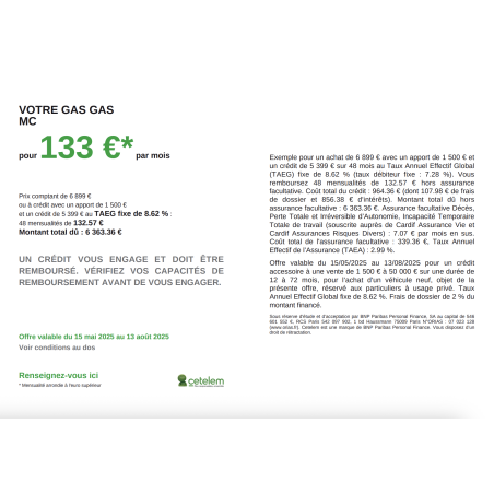 GASGAS 125 MC 2024