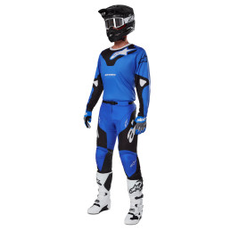 MAILLOT ALPINESTARS RACER VEIL JERSEY BLUE BLACK