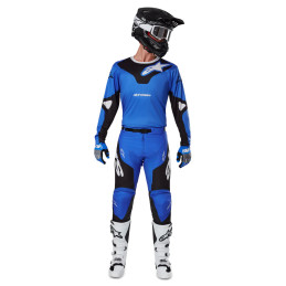MAILLOT ALPINESTARS RACER VEIL JERSEY BLUE BLACK