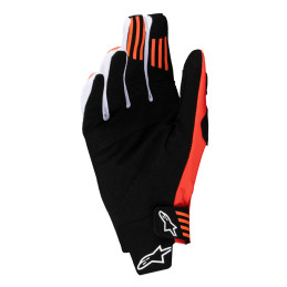 GANTS ALPINESTARS TECHSTAR NOIR ET ORANGE