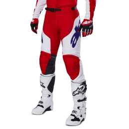 PANTALON ALPINESTARS RACER VEIL 2025 ROUGE ET BLANC