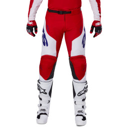 PANTALON ALPINESTARS RACER VEIL 2025 ROUGE ET BLANC