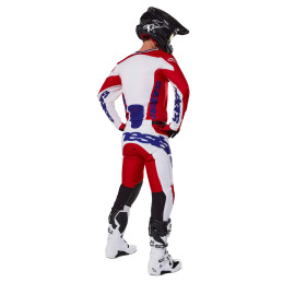 PANTALON ALPINESTARS RACER VEIL 2025 ROUGE ET BLANC