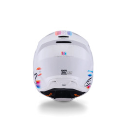 CASQUE MOTOCROSS ALPINESTARS SM3 FORCE OCD WHITE GLOSSY
