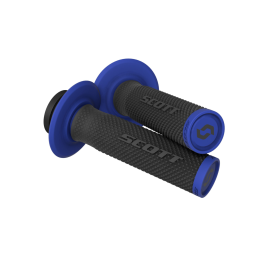 POIGNEES SCOTT SX II LOCK ON + CAM SET BLACK/BLEU