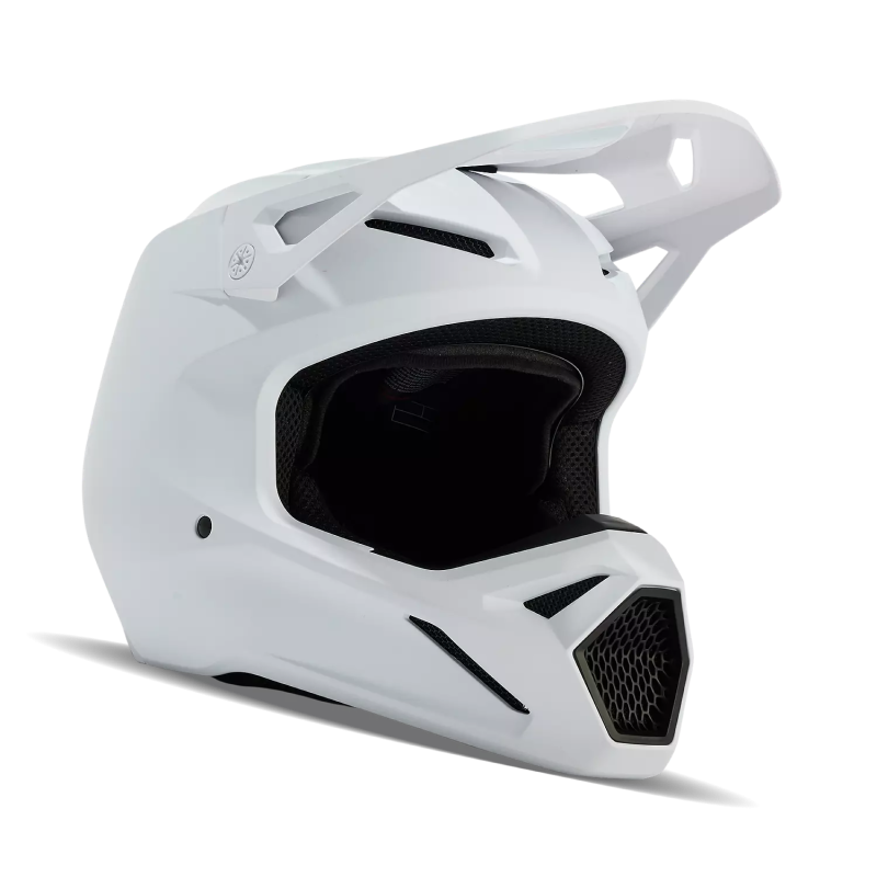 CASQUE FOX SOLID V1 MAT WHITE