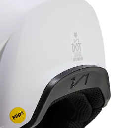 CASQUE FOX SOLID V1 MAT WHITE