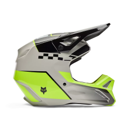 CASQUE FOX COLLECT V1 GREY YELLOW