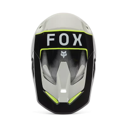CASQUE FOX COLLECT V1 GREY YELLOW
