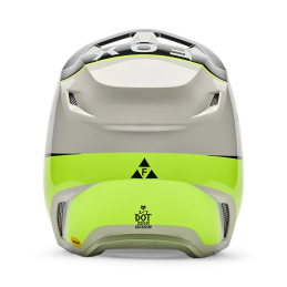 CASQUE FOX COLLECT V1 GREY YELLOW