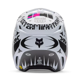 CASQUE FOX COSMO V1 WHITE BLACK