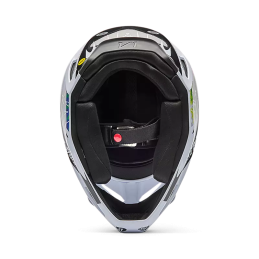 CASQUE FOX COSMO V1 WHITE BLACK