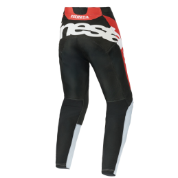 PANTALON ALPINESTARS HONDA RACER VEIL NOIR GRIS ROUGE