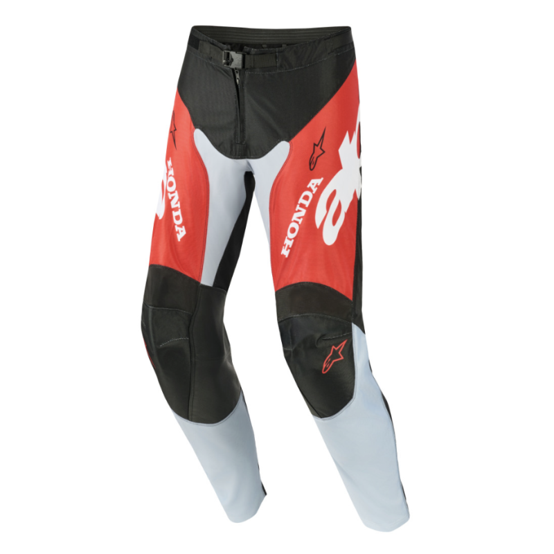 PANTALON ALPINESTARS HONDA RACER VEIL NOIR GRIS ROUGE
