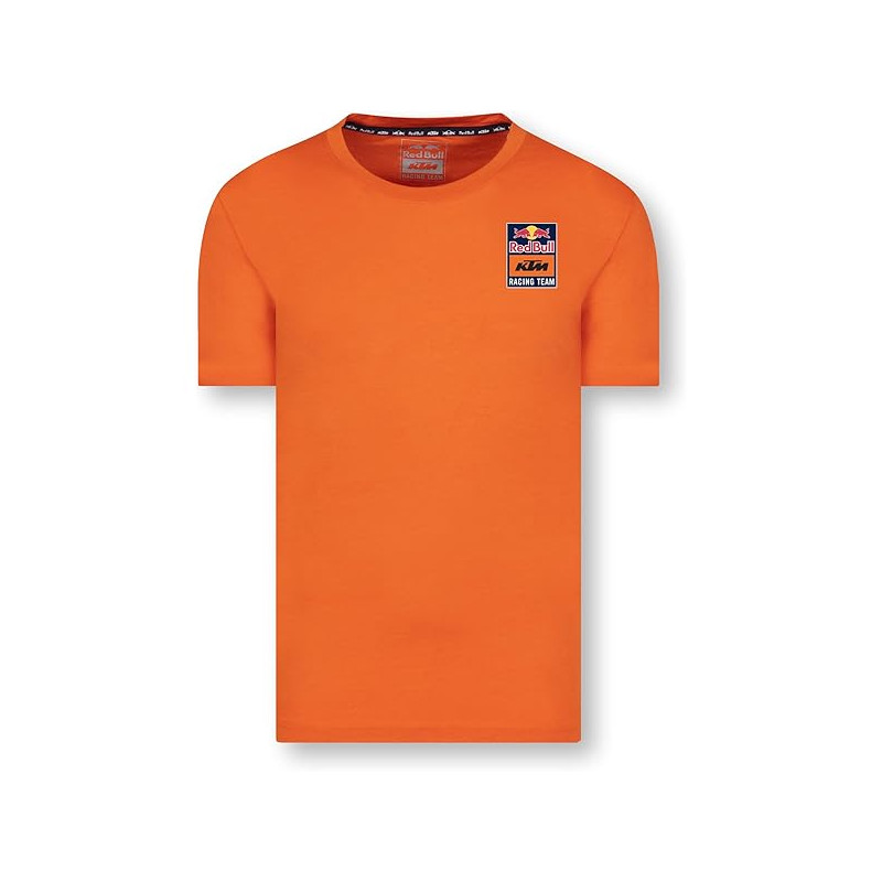 TEE SHIRT RED BULL KTM BACKPRINT ORANGE