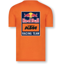 TEE SHIRT RED BULL KTM BACKPRINT ORANGE