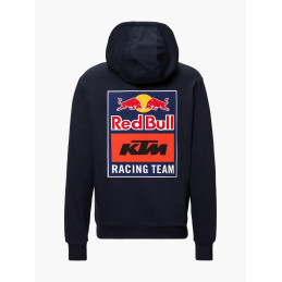 SWEAT ZIPPE RED BULL KTM LOGO HOODIE