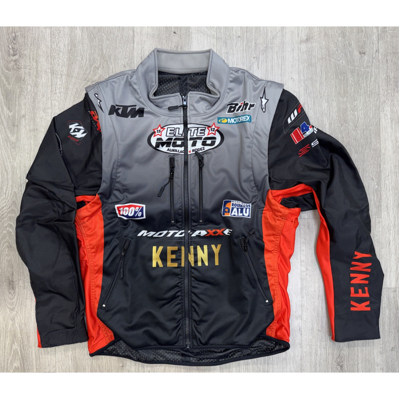 VESTE ENDURO SOFTSHELL TEAM ELITE MOTO 15 KTM