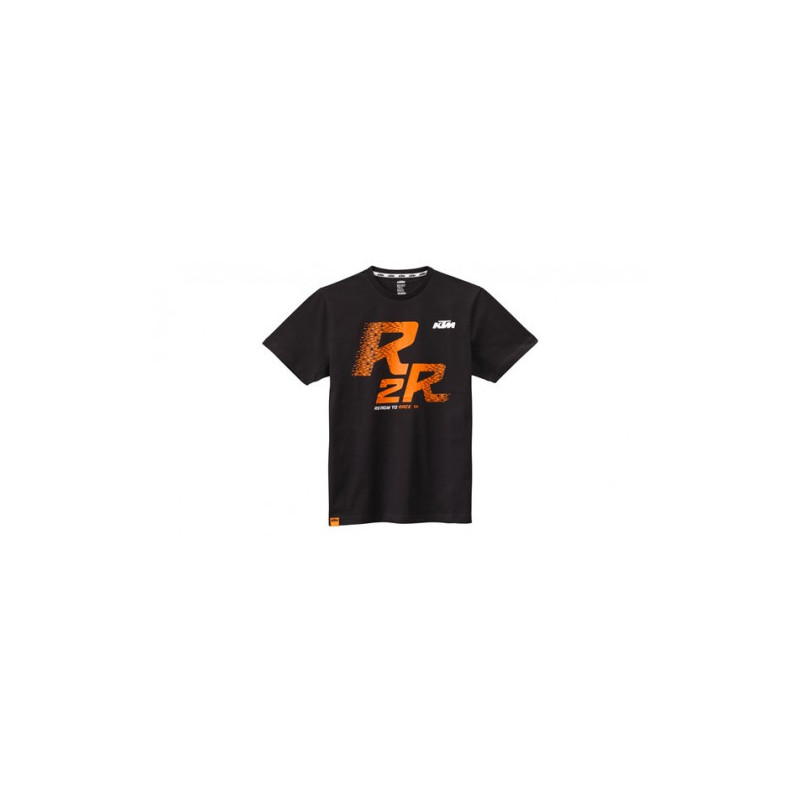 TEE SHIRT KTM NOIR ORANGE R2R TEE