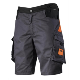 SHORT KTM MECHANIC NOIR GRIS ORANGE