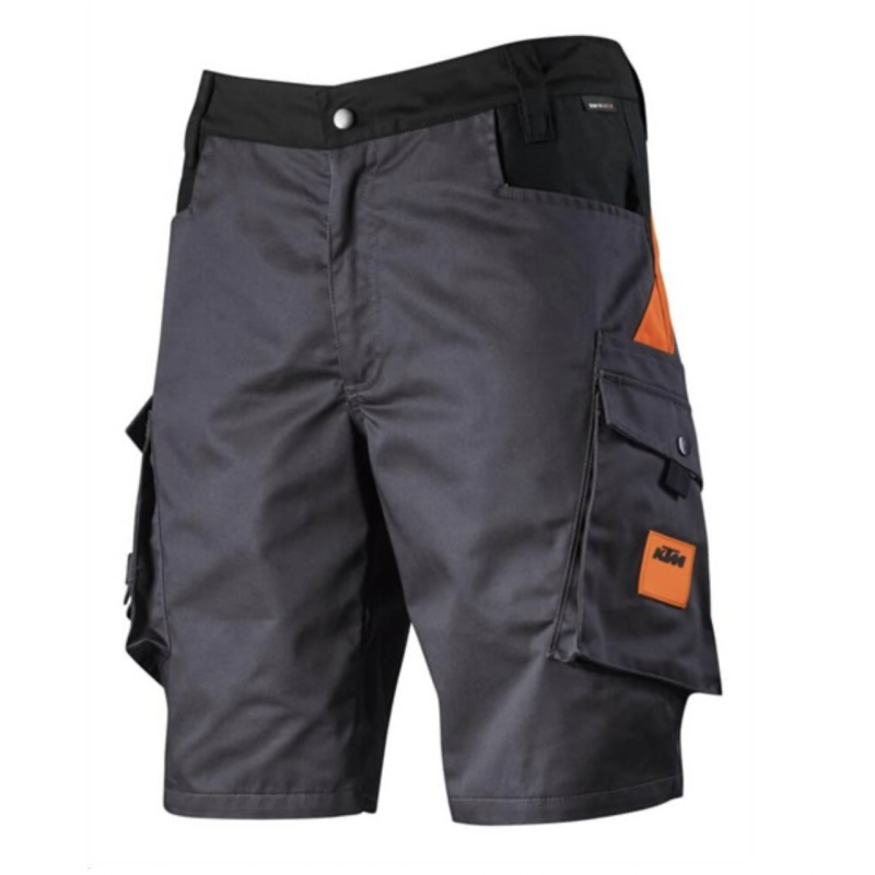 SHORT KTM MECHANIC NOIR GRIS ORANGE SHORT KTM MECHANIC NOIR GRIS ORANGE