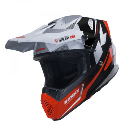 CASQUE KENNY TRACK SPEED BLACK RED