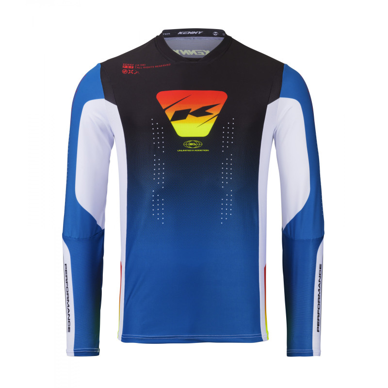 MAILLOT KENNY PERFORMANCE GRADIENT BLEU MAILLOT KENNY PERFORMANCE GRADIENT BLEU