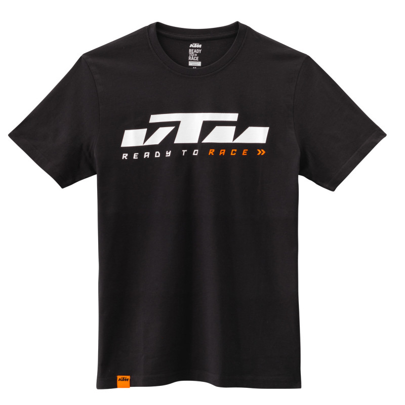 TEE SHIRT KTM SLICED TEE BLACK TEE SHIRT KTM SLICED TEE BLACK