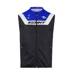 BODYWARMER KENNY ETE GRAPHIC BLEU