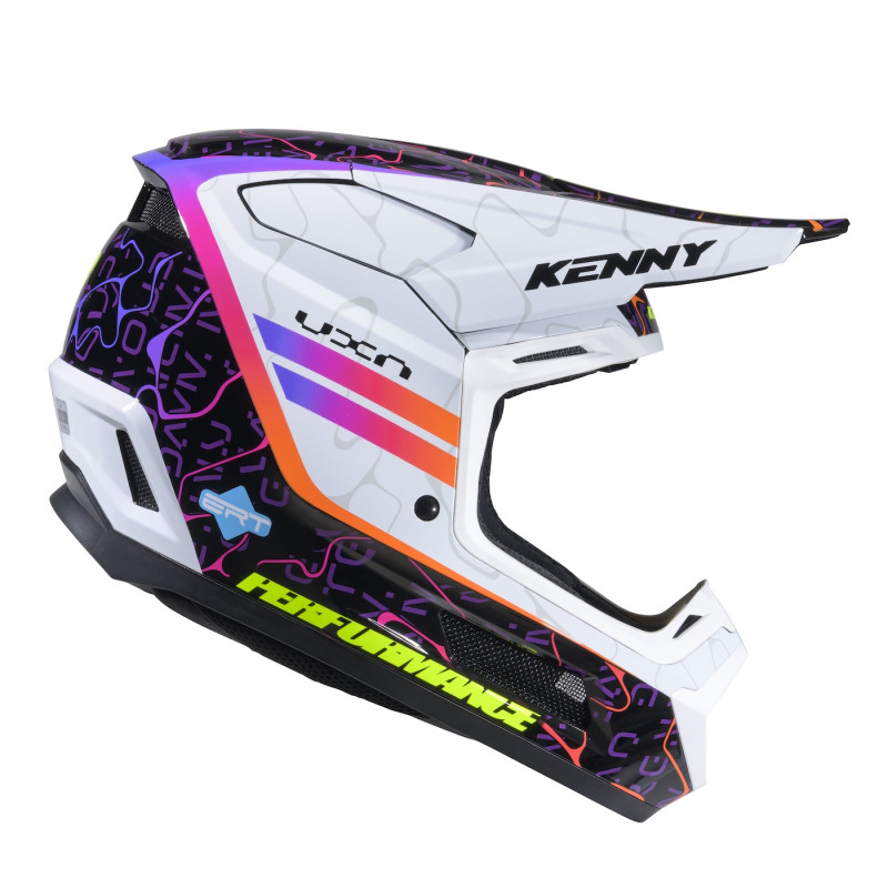 CASQUE KENNY PERFORMANCE GRAPHIC + WAVE BLACK WHITE CASQUE KENNY PERFORMANCE GRAPHIC + WAVE BLACK WHITE