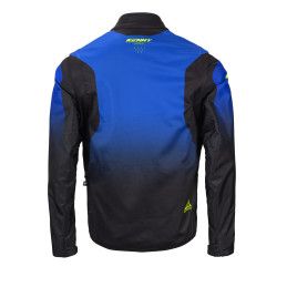 VESTE ENDURO KENNY SOFTSHELL BLUE NEON YELLOW
