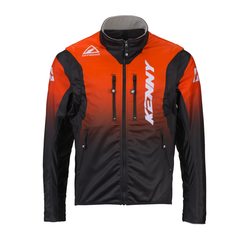 VESTE ENDURO KENNY SOFTSHELL ORANGE