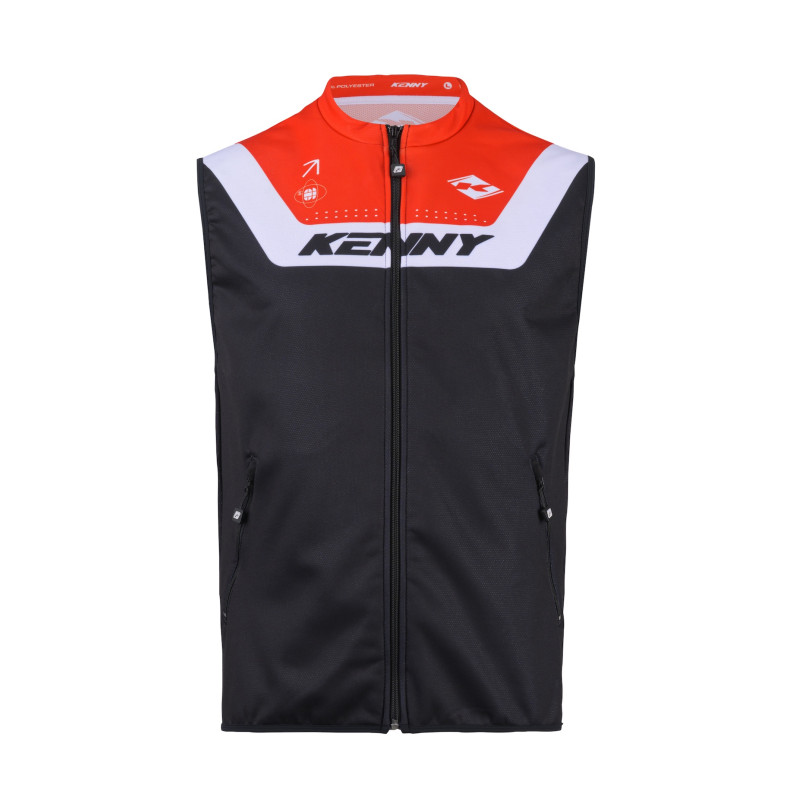 BODYWARMER KENNY ETE GRAPHIC ORANGE