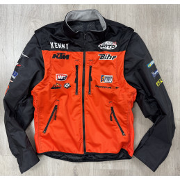 VESTE ENDURO SOFTSHELL TEAM ELITE MOTO 15 KTM NOIR