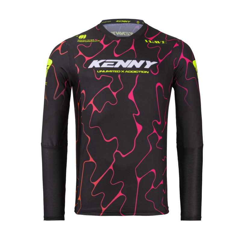 MAILLOT KENNY PERFORMANCE WAVE BLACK